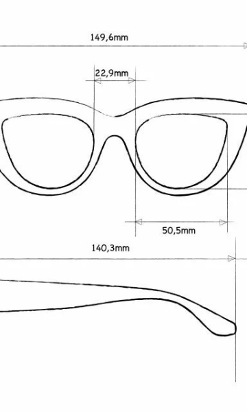 Okkia Readers Claudia - Black.