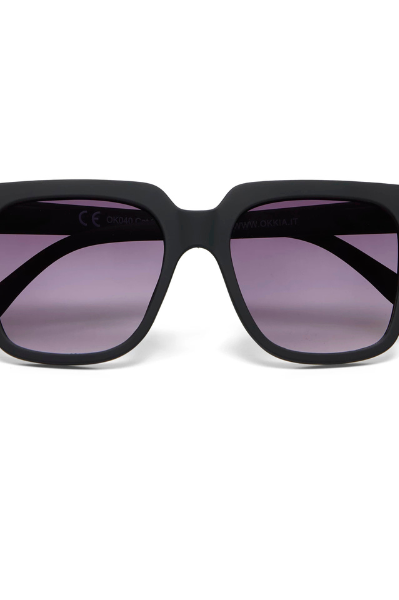Okkia Roma Sunglasses - Black.