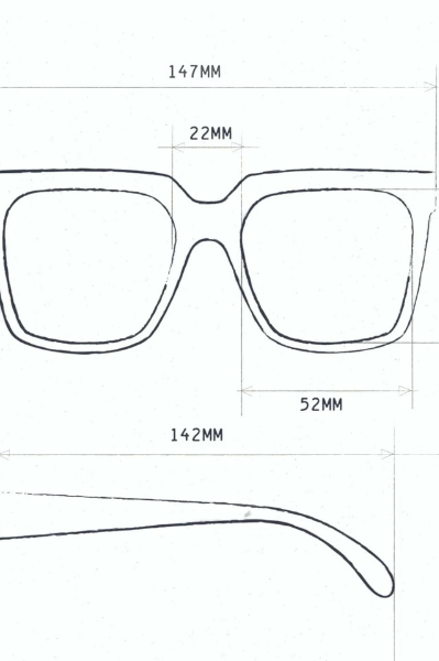 Okkia Roma Sunglasses - Black.