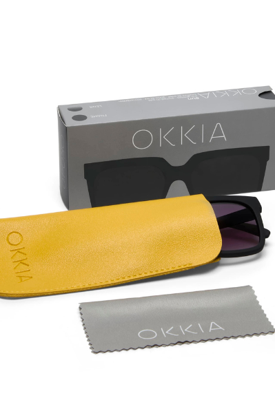 Okkia Roma Sunglasses - Black.
