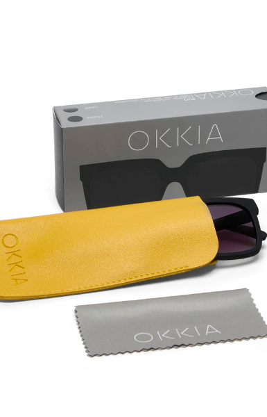 Okkia Roma Sunglasses - Black.