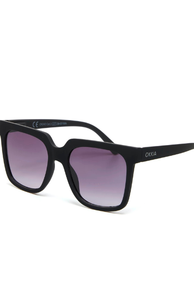 Okkia Roma Sunglasses - Black.