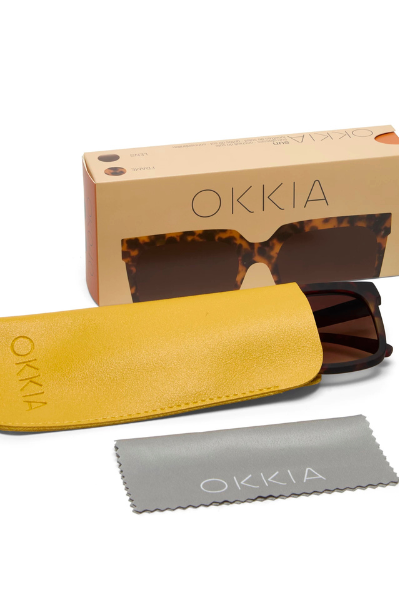 Okkia Roma Sunglasses - Classic Havana.