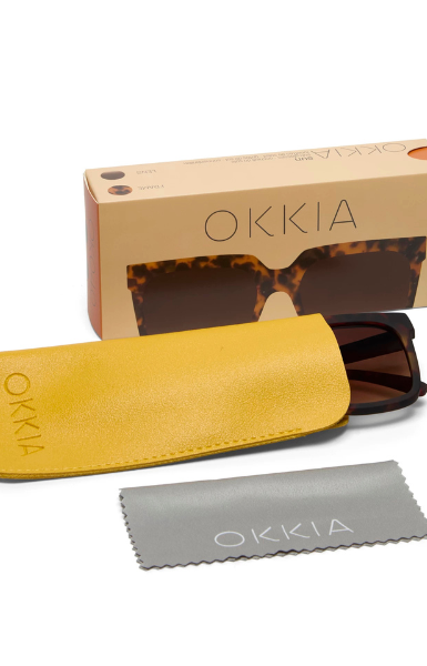 Okkia Roma Sunglasses - Classic Havana.