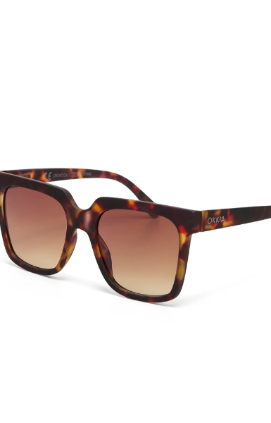 Okkia Roma Sunglasses - Classic Havana.