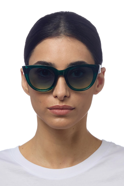 Okkia Silvia Sunglasses - Green.