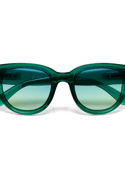 Okkia Silvia Sunglasses - Green.