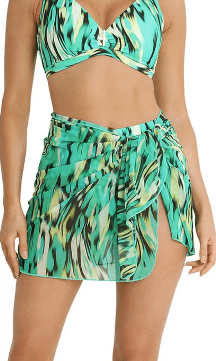 Sunseeker Wilder Mesh Sarong Green.