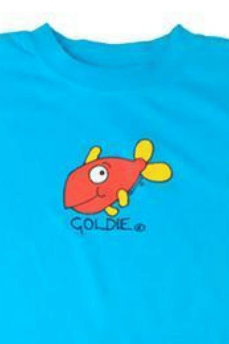 Ozi Varmints Cotton Solid T-Shirt - Goldie.