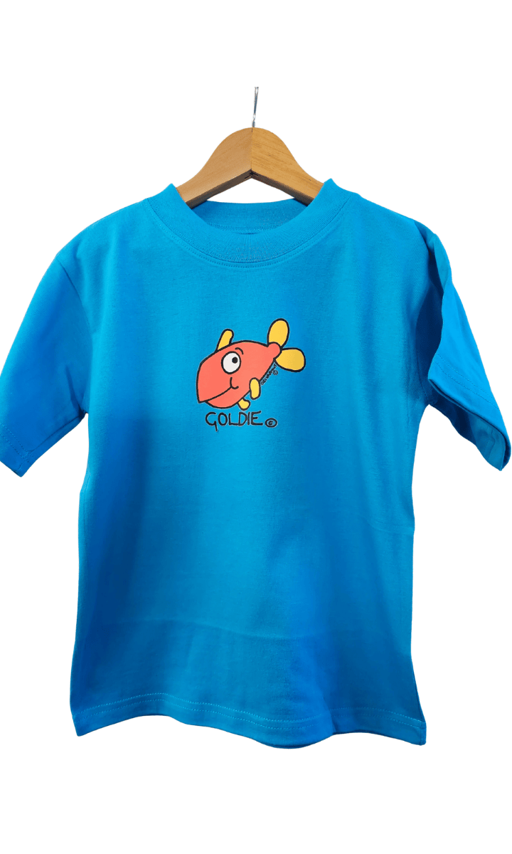 Ozi Varmints Cotton Solid T-Shirt - Goldie.