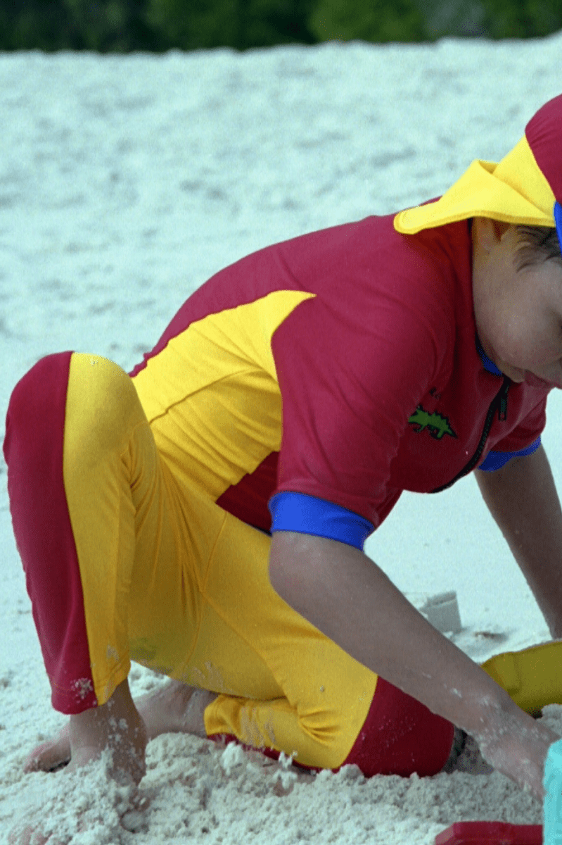 Ozi Varmints All In One Zip Sun Surf Suit - Sun Protection.