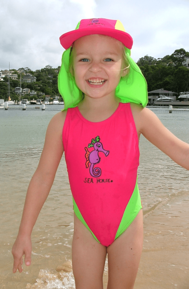 Ozi Varmints Girls Spliced Racer - SP50+ - Azlaia/Lime.