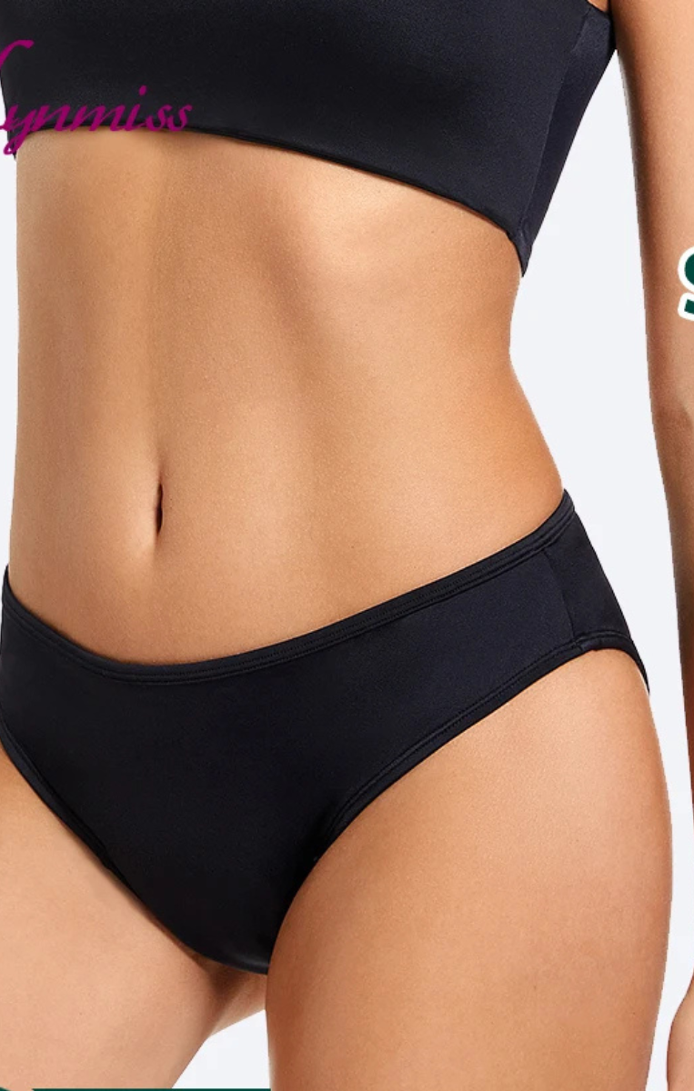 Period Proof Swimwear Brief - Black.