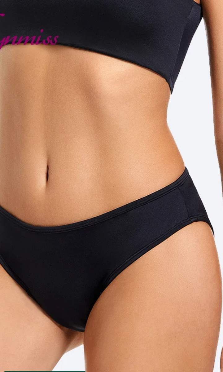 Period Proof Swimwear Brief - Black.