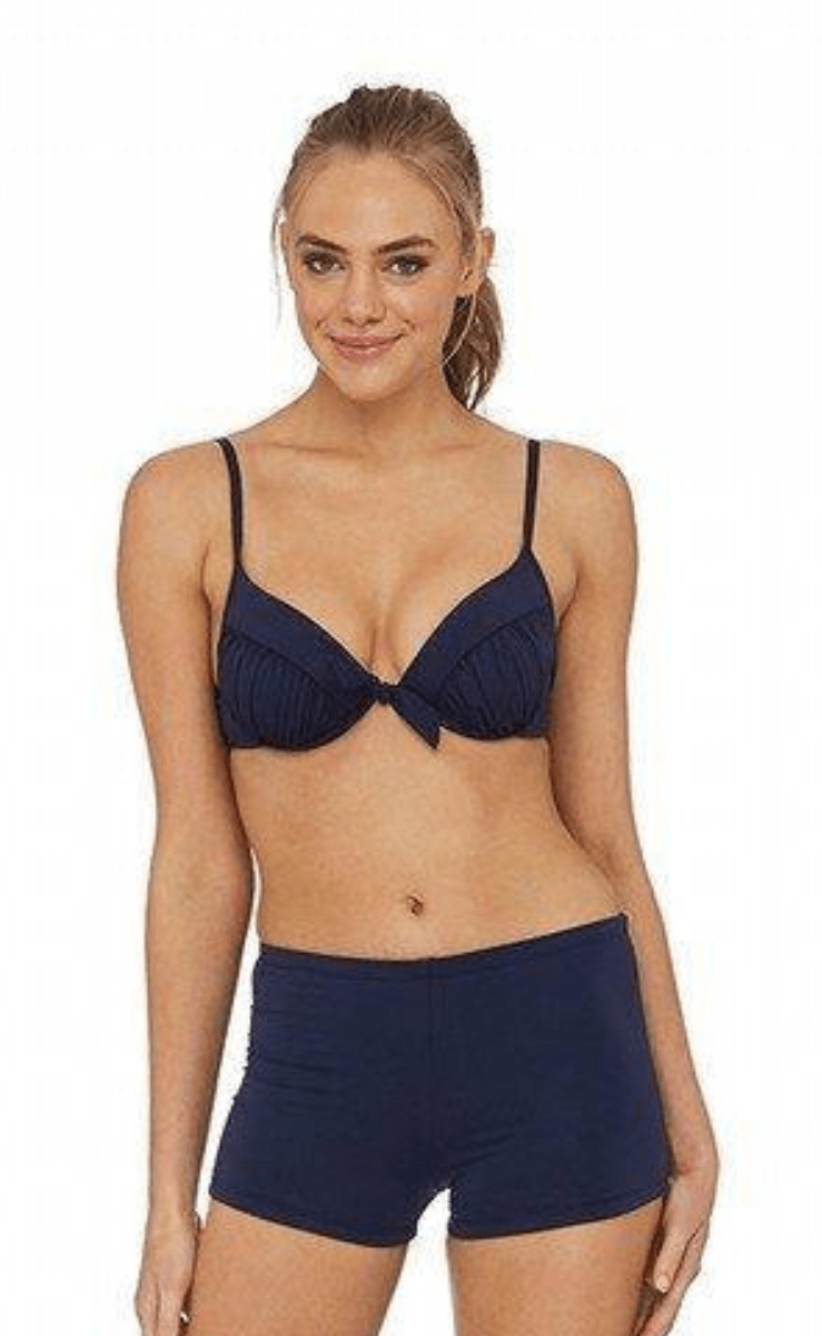 Pool Proof Chlorine Resistant Boy Leg Pant Navy.