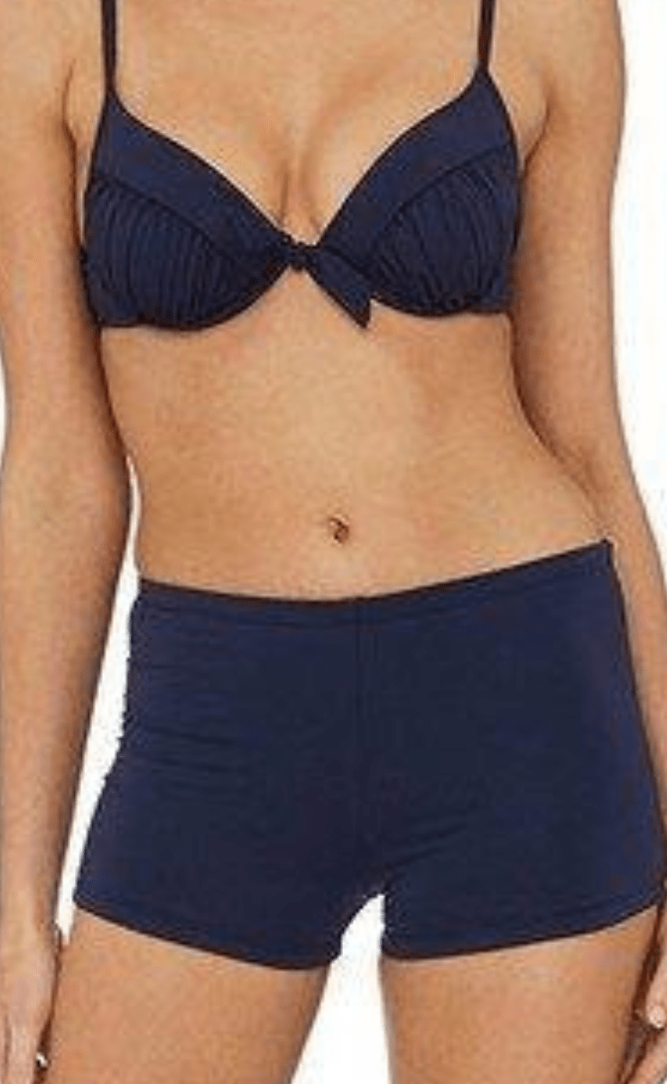 Pool Proof Chlorine Resistant Boy Leg Pant Navy.