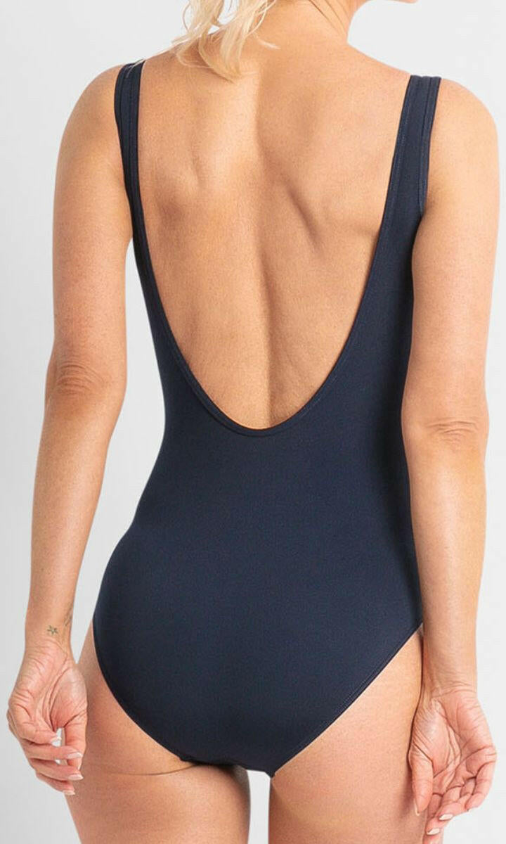 Poolproof Tabitha Crossover One Piece - Navy.