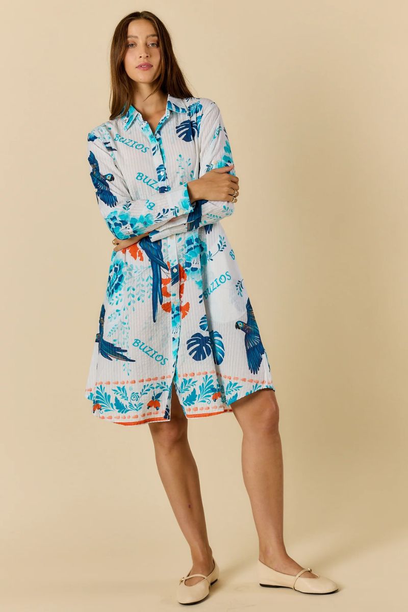 Rubyyaya Buzios Shirtmaker Print