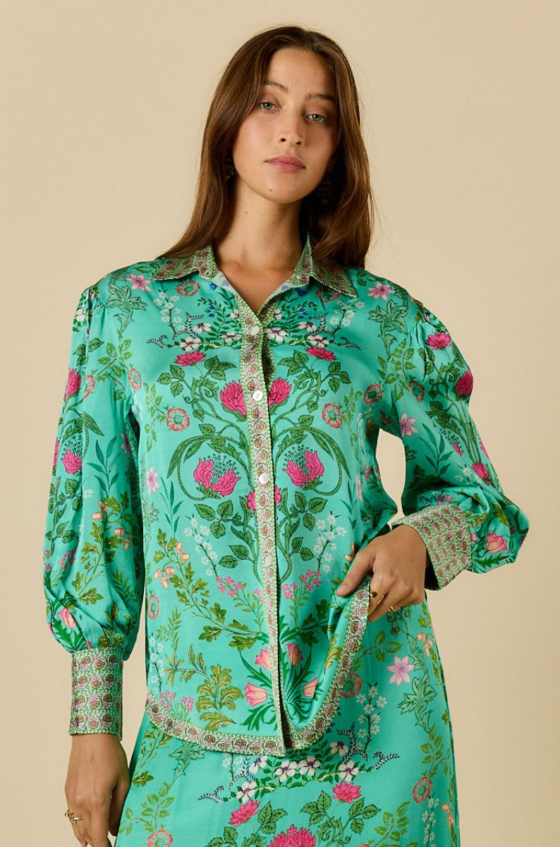 Rubyyaya Tatiana Shirt - Green