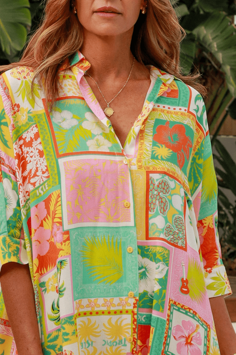 Salty Palm Abbey Midi Dress.