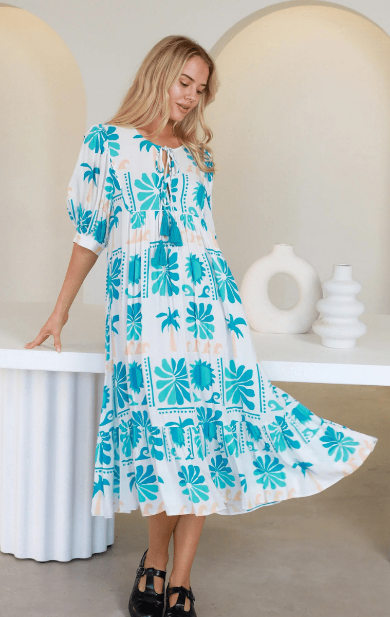 Salty Palm Andrea Midi Dress.