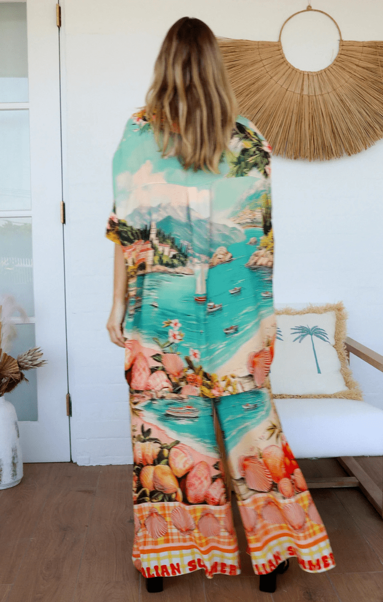 Salty Palm Sierra Rayon Shirt.