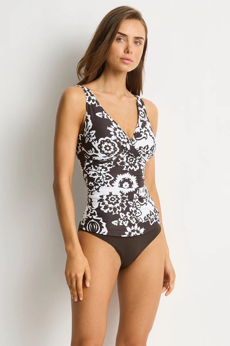 Sea Level SL3206KL Kastello Cross Front Multifit Singlet Top Espresso