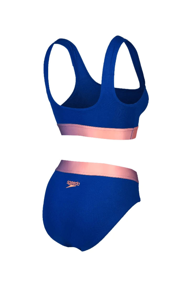 Speedo Placement Deep U Back 2 Piece.