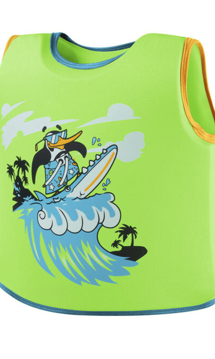 Speedo Toddler Character Printed Float Vest - Green/Blue - 8-1225214686.