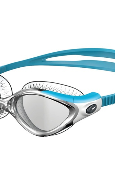 Speedo Futura Biofuse Flexiseal Swim Goggles - Turq/Clear - 8-11312C105.