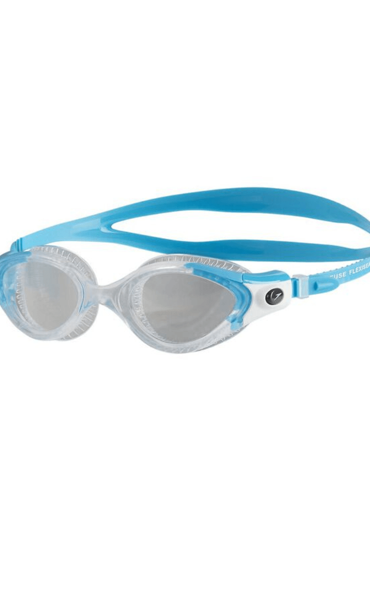Speedo Futura Biofuse Flexiseal Swim Goggles - Turq/Clear - 8-11312C105.