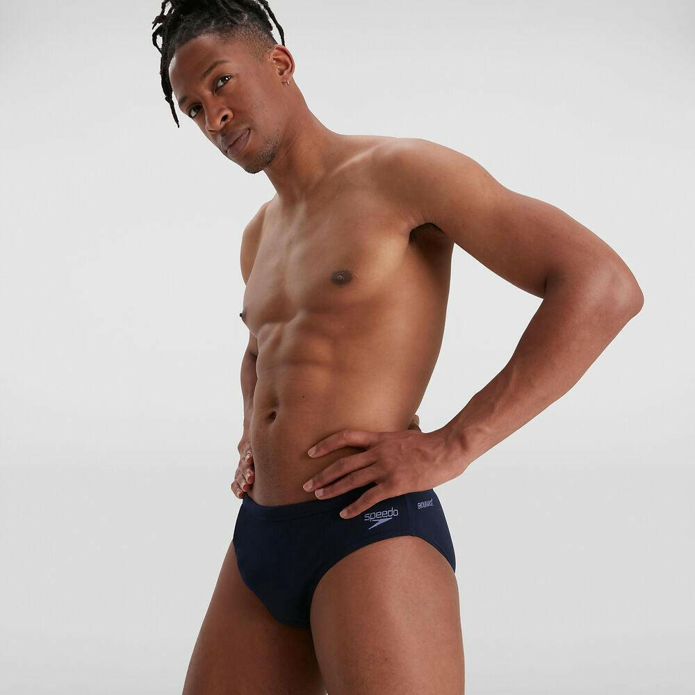 Speedo Mens 7cm Endurance Brief Navy.