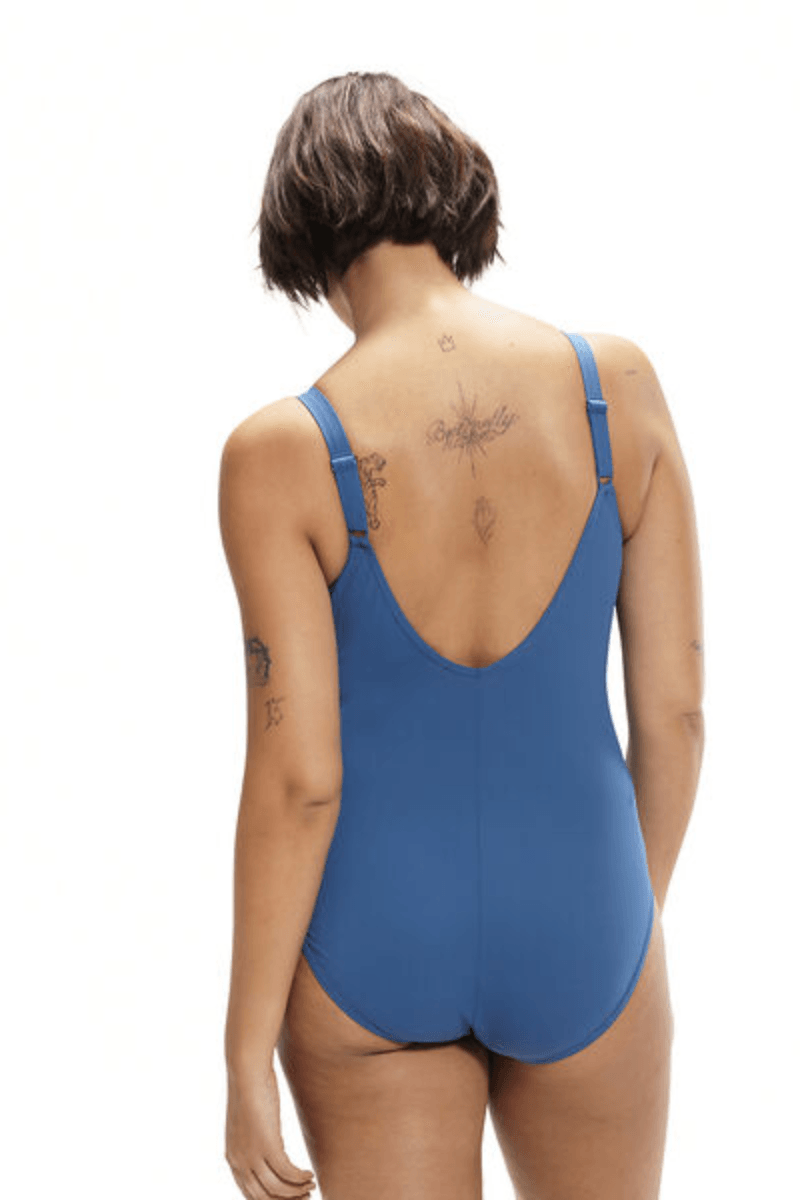 Speedo Womens Shaping Aqua Nite One Piece.