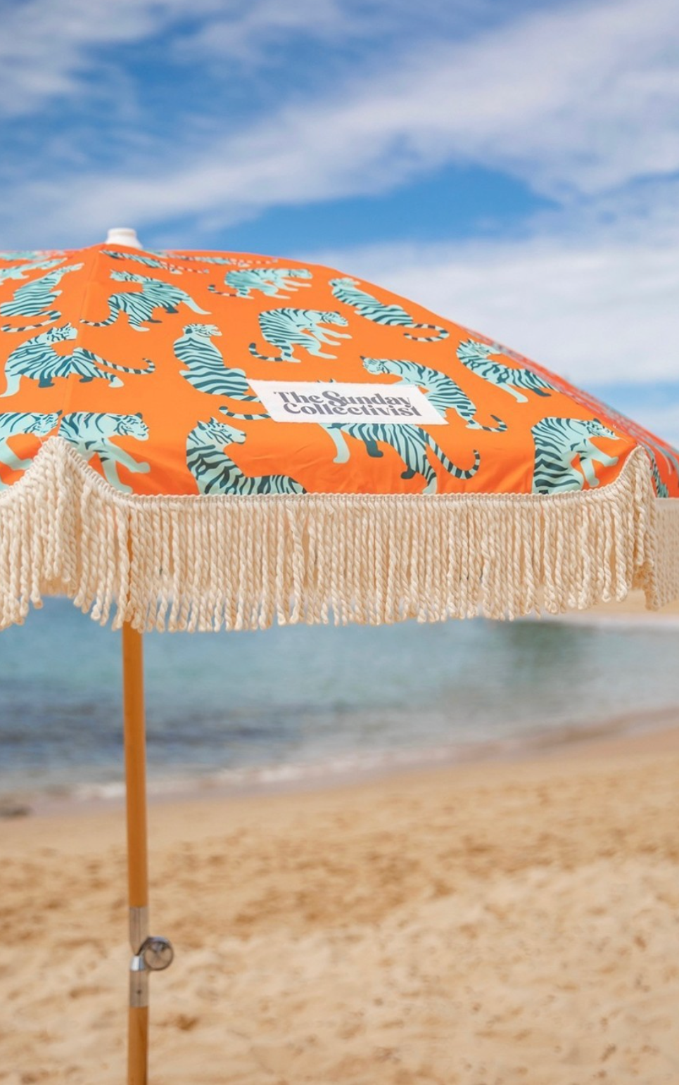 Sunday Collectivist Beach Umbrellas - Made from Recycled Plastic Pacifico.