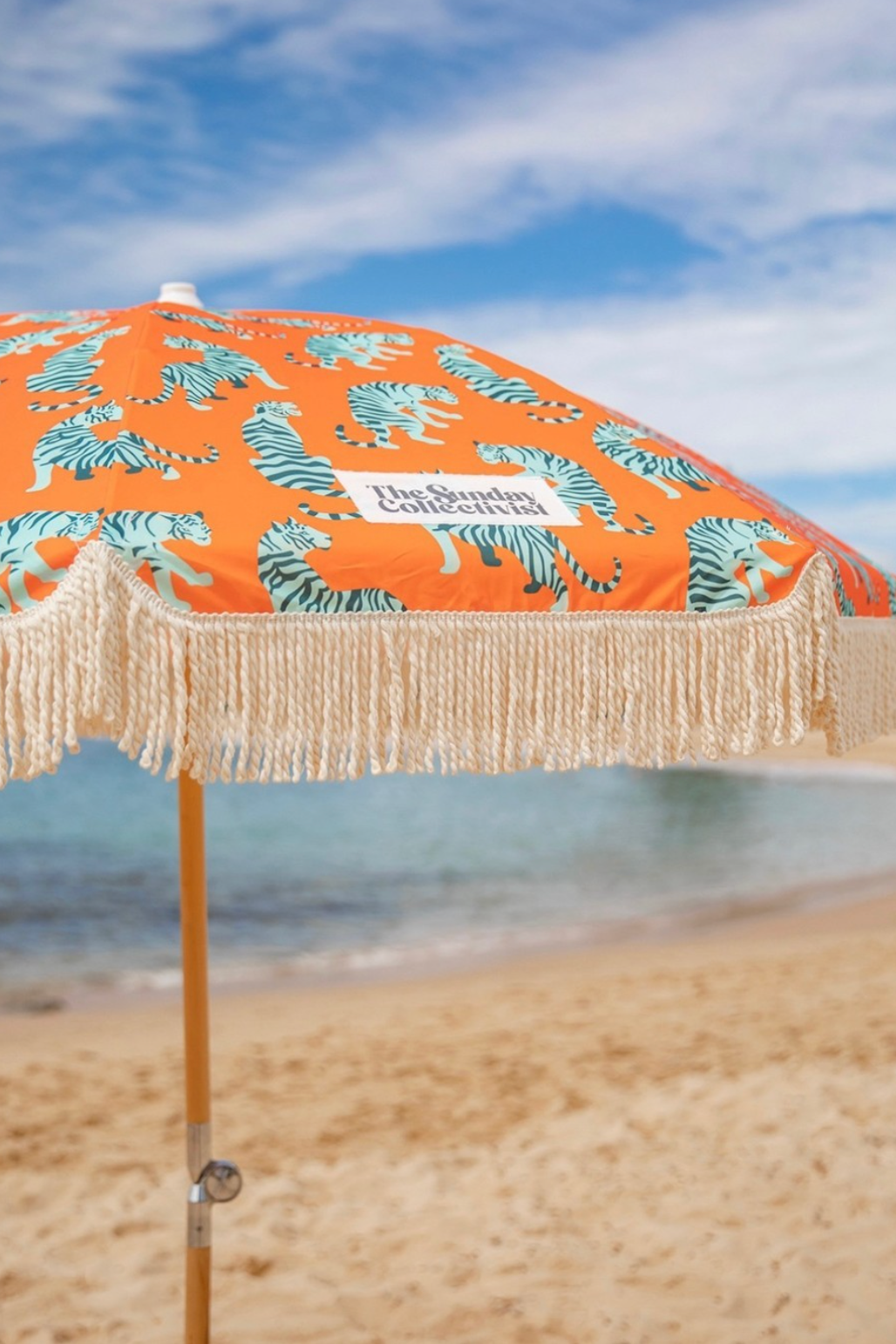 Sunday Collectivist Beach Umbrellas - Made from Recycled Plastic Pacifico.