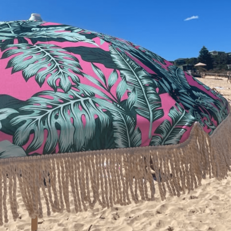 Sunday Collectivist Beach Umbrellas - Made from Recycled Plastic - Lush.