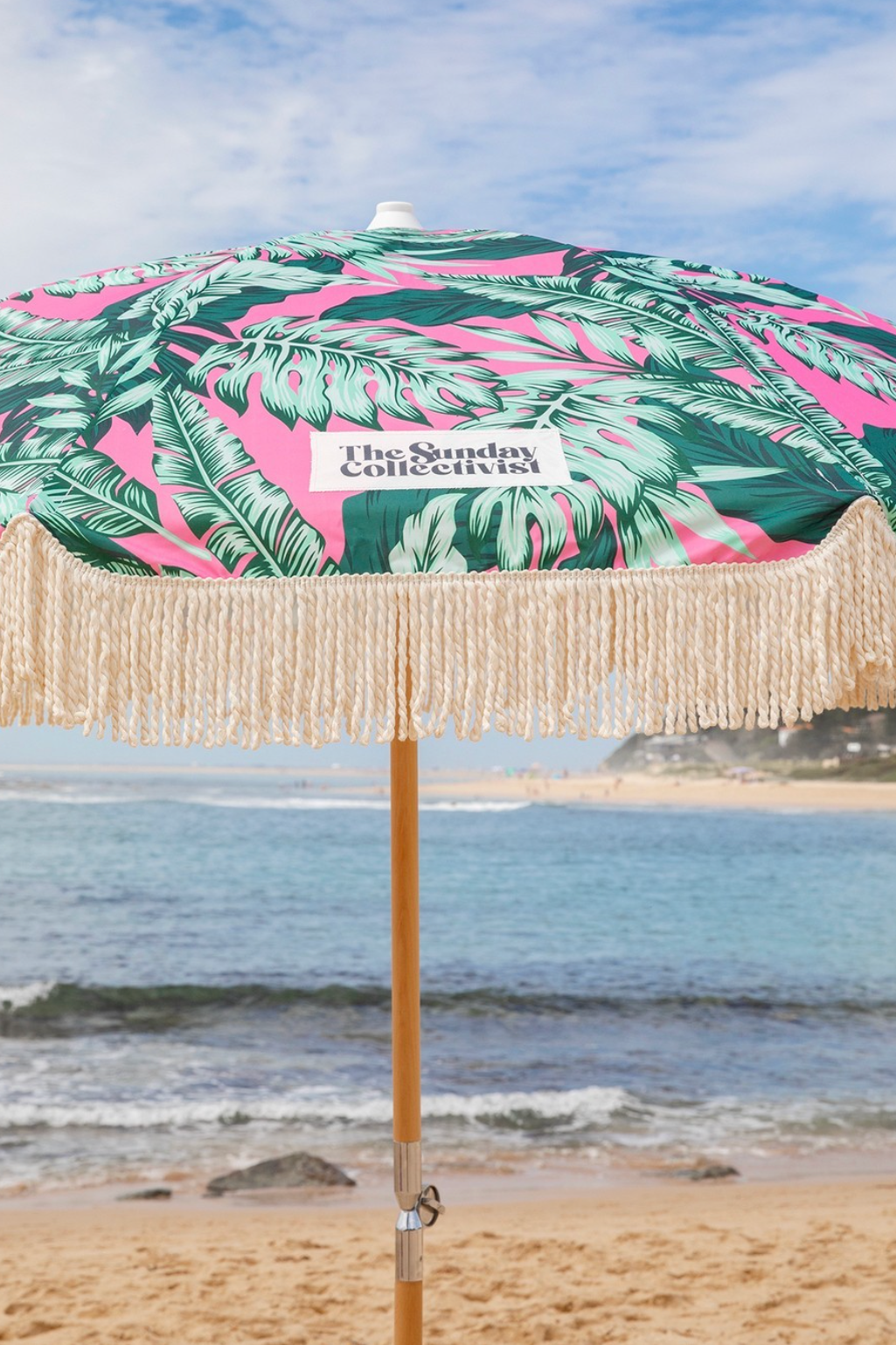 Sunday Collectivist Beach Umbrellas - Made from Recycled Plastic Pacifico.