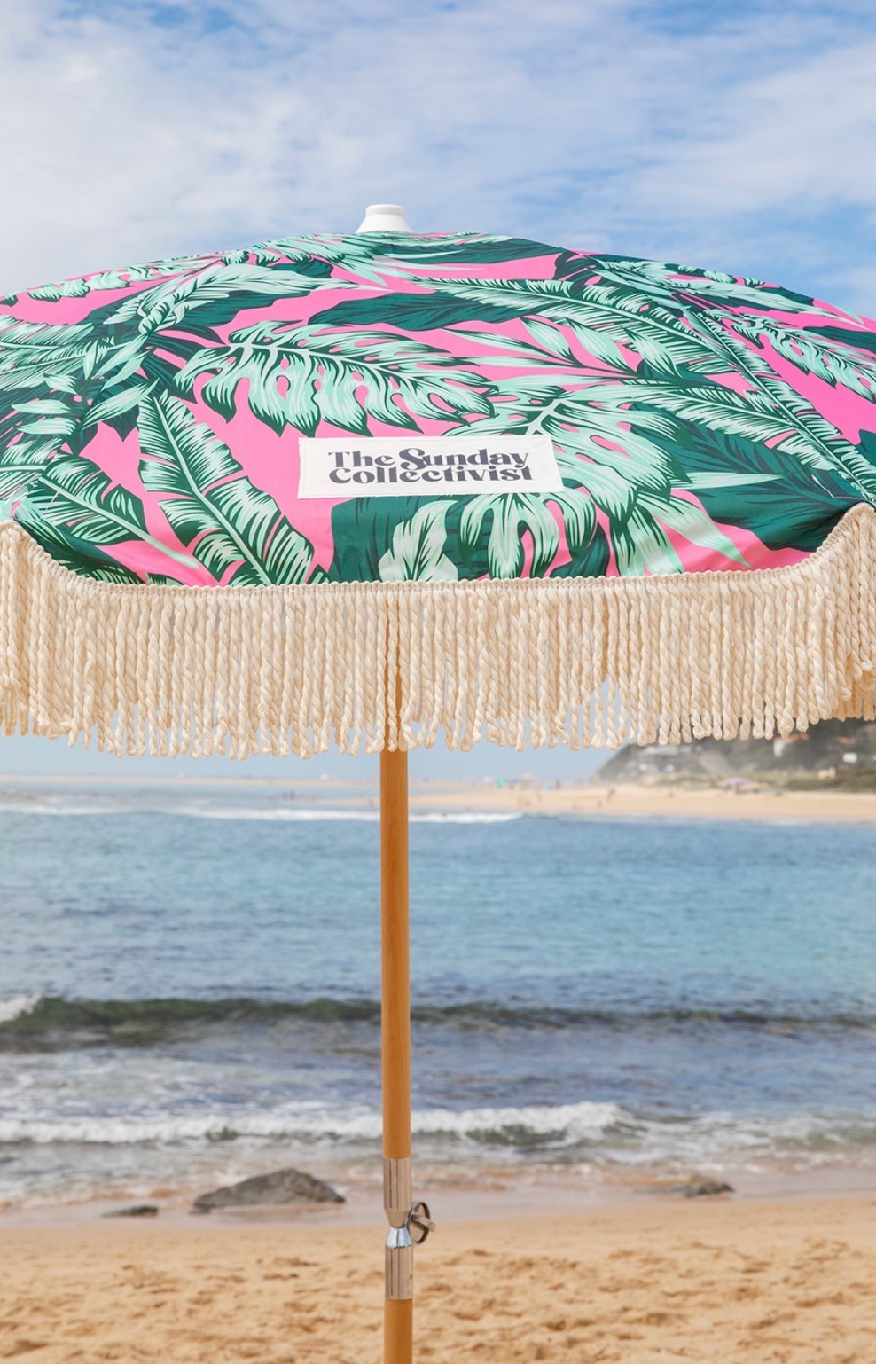 Sunday Collectivist Beach Umbrellas - Made from Recycled Plastic Pacifico.