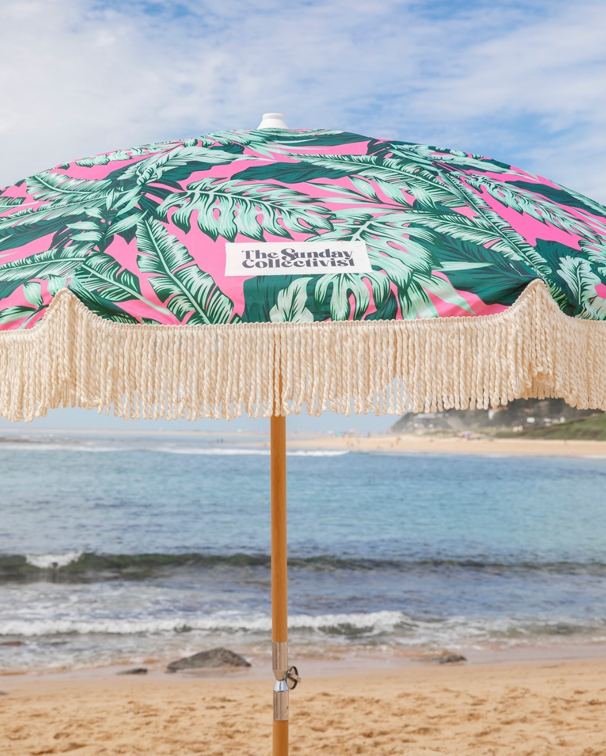 Sunday Collectivist Beach Umbrellas - Made from Recycled Plastic Pacifico.