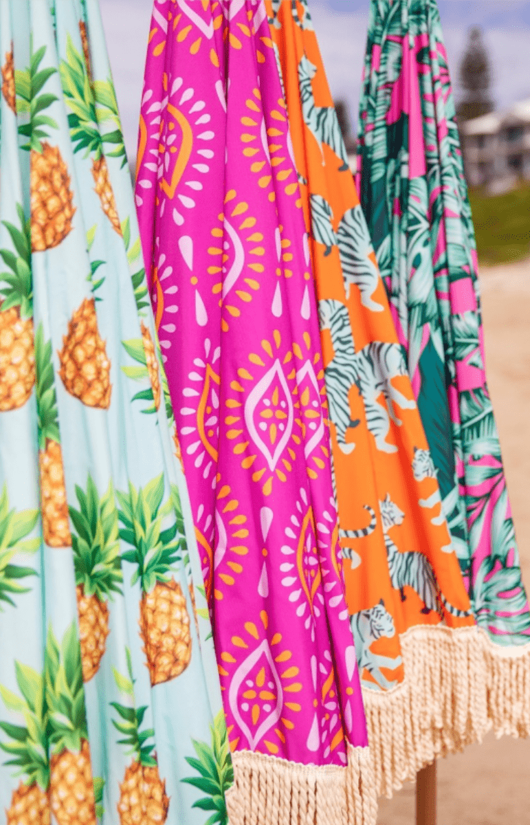 Sunday Collectivist Beach Umbrellas - Made from Recycled Plastic - Lush.