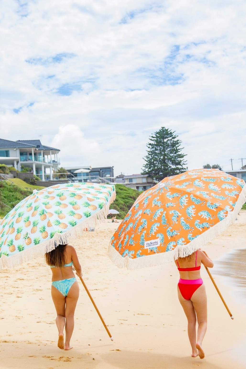 Sunday Collectivist Beach Umbrellas - Made from Recycled Plastic Pacifico.