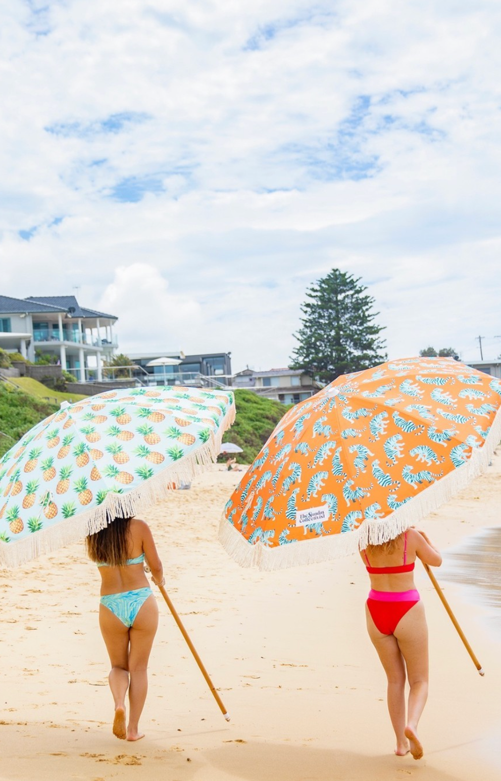 Sunday Collectivist Beach Umbrellas - Made from Recycled Plastic Pacifico.