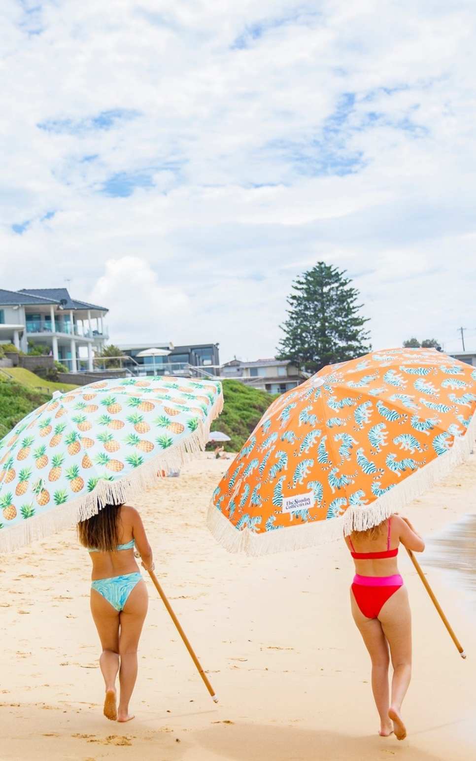 Sunday Collectivist Beach Umbrellas - Made from Recycled Plastic Pacifico.