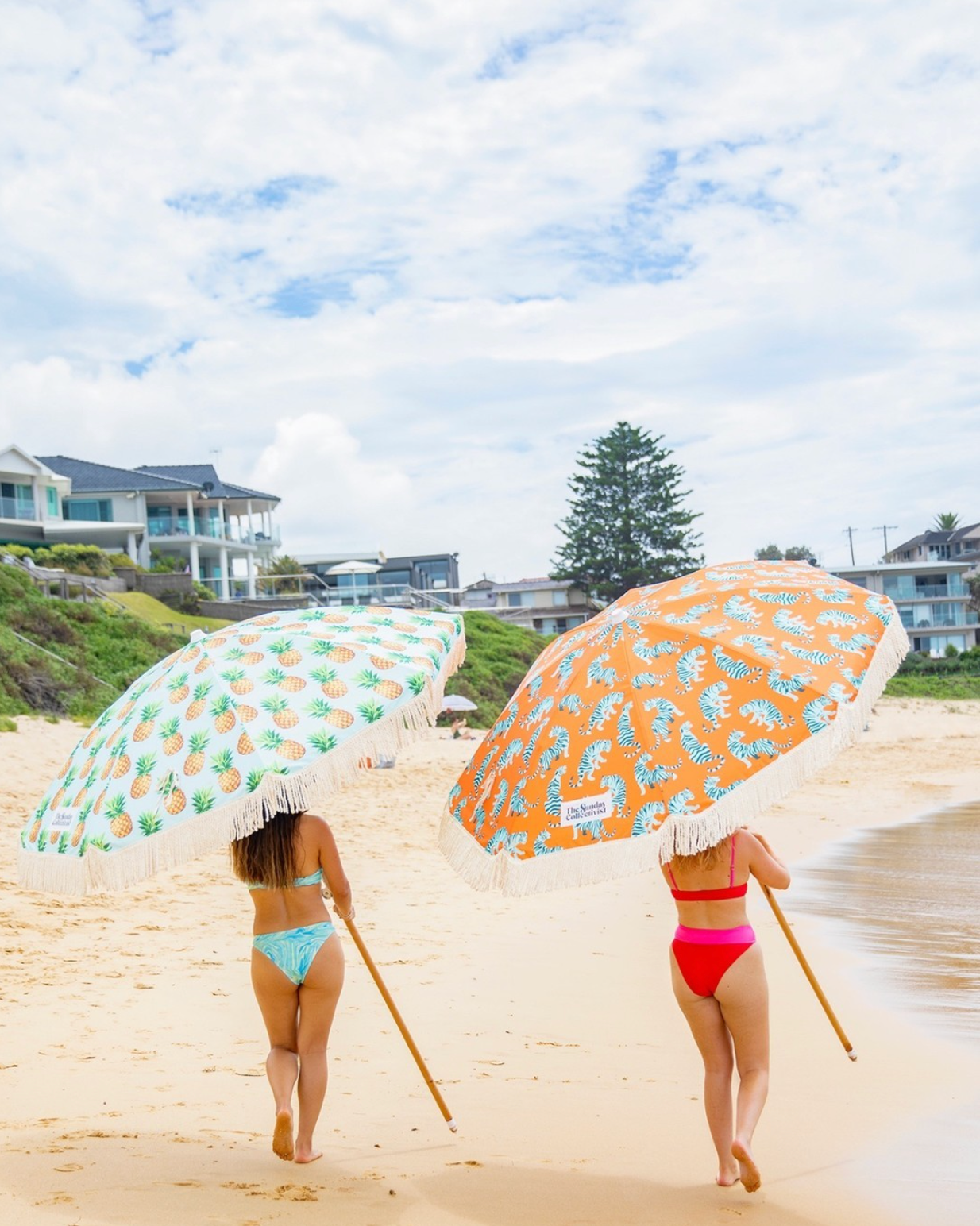 Sunday Collectivist Beach Umbrellas - Made from Recycled Plastic Pacifico.