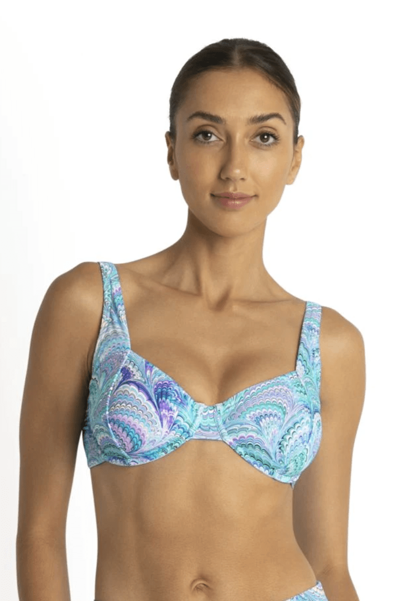 Sunseeker Mystic Panelled D/DD Bra.