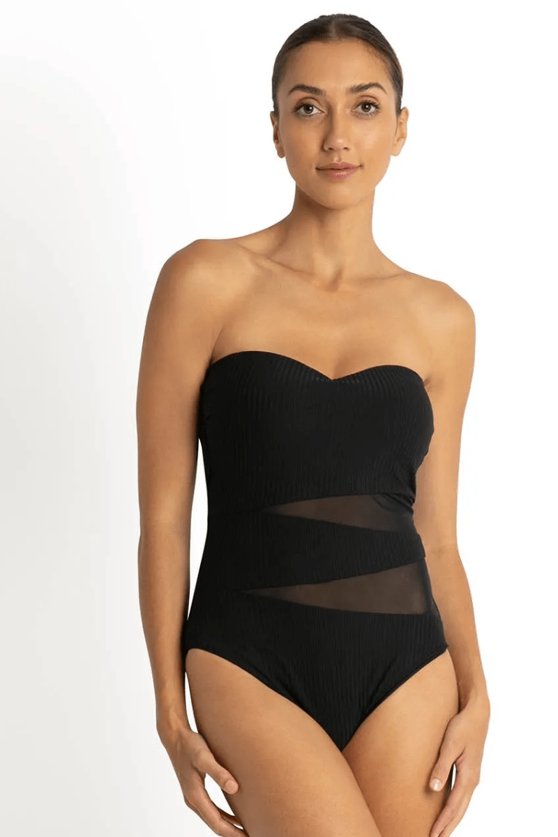 Sunseeker Reset D/DD Mesh Bandeau One Piece.