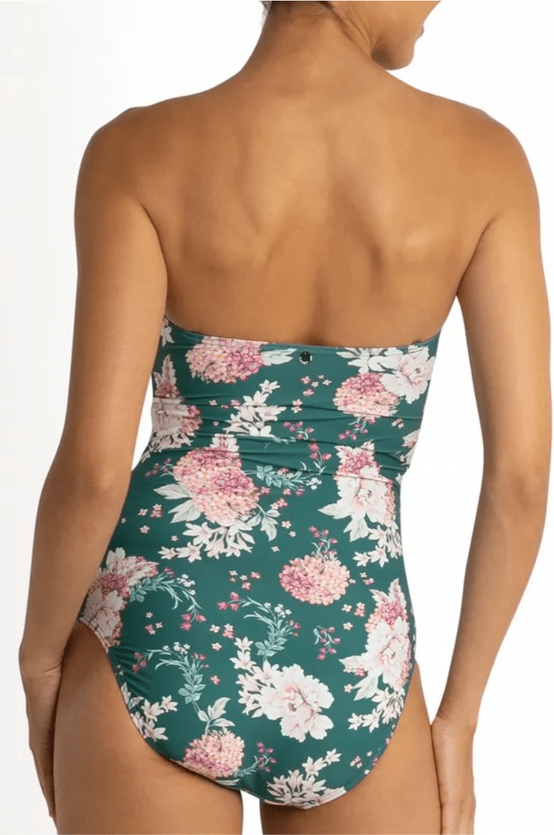 Sunseeker Notting Hill Twist Bandeau One Piece Swimsuit.