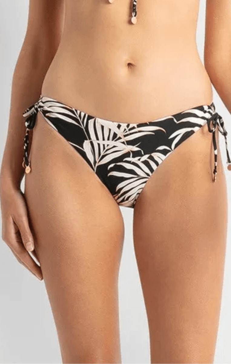 Sunseeker Mae Tie Side Pant - Black.