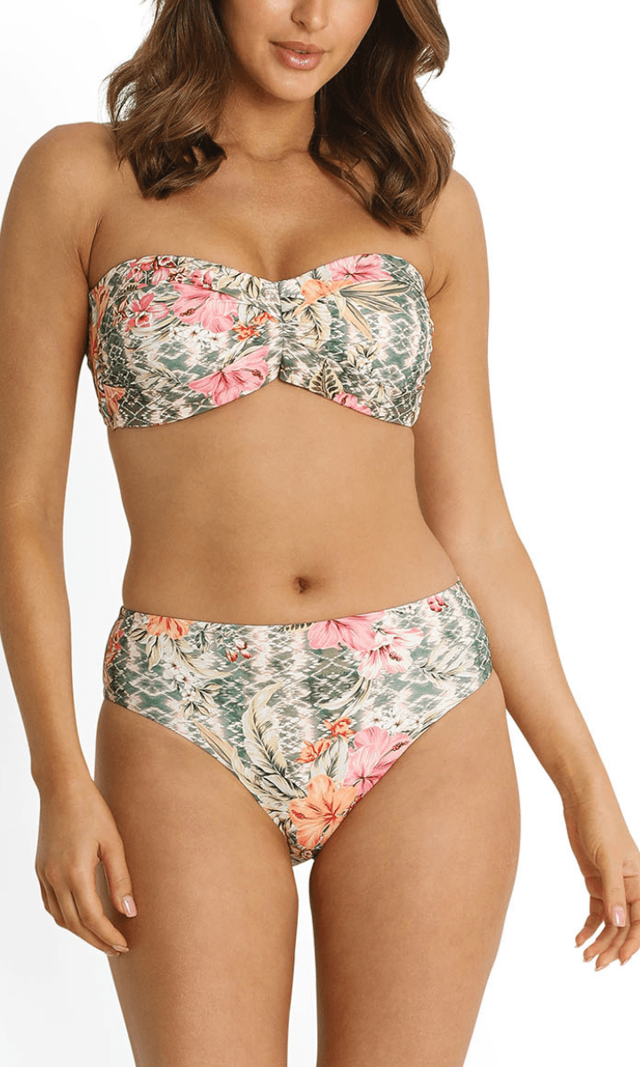 Sunseeker Mai Tai Mid Rise Pant Khaki.