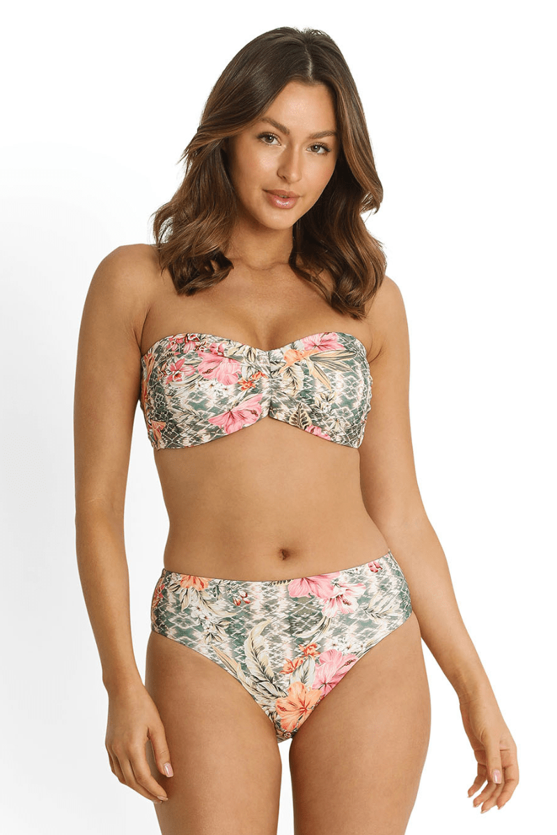 Sunseeker Mai Tai Mid Rise Pant Khaki.